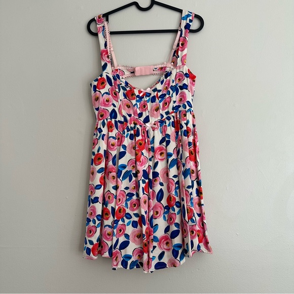 NWOT For Love & Lemon FLL Gianna Floral Mini Dress - Picture 2 of 3